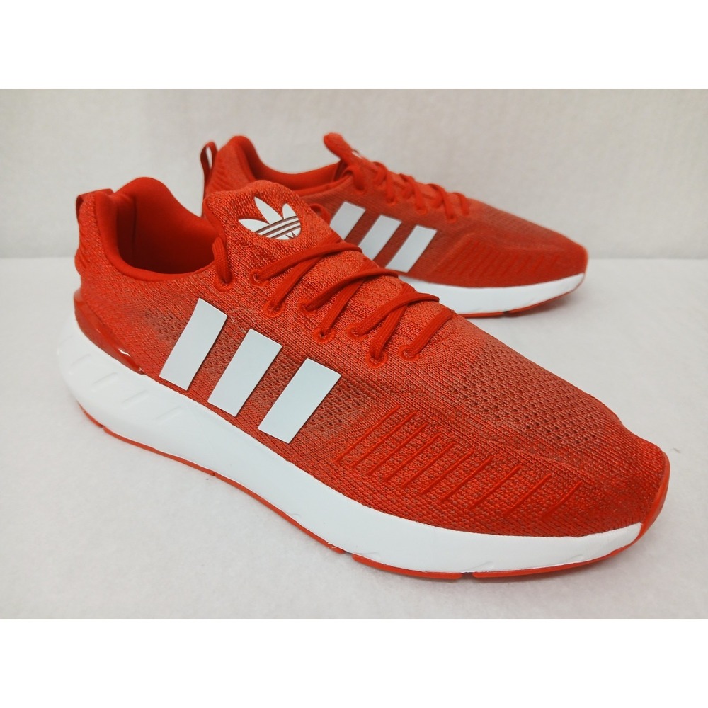 Adidas Men's Swift Run 22 Running Shoes GZ3497 Vivid Red White‎ Sz 10